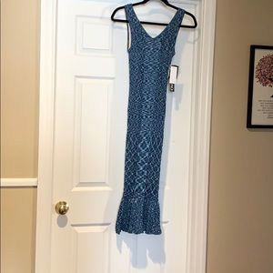 Ladies long knit mermaid dress